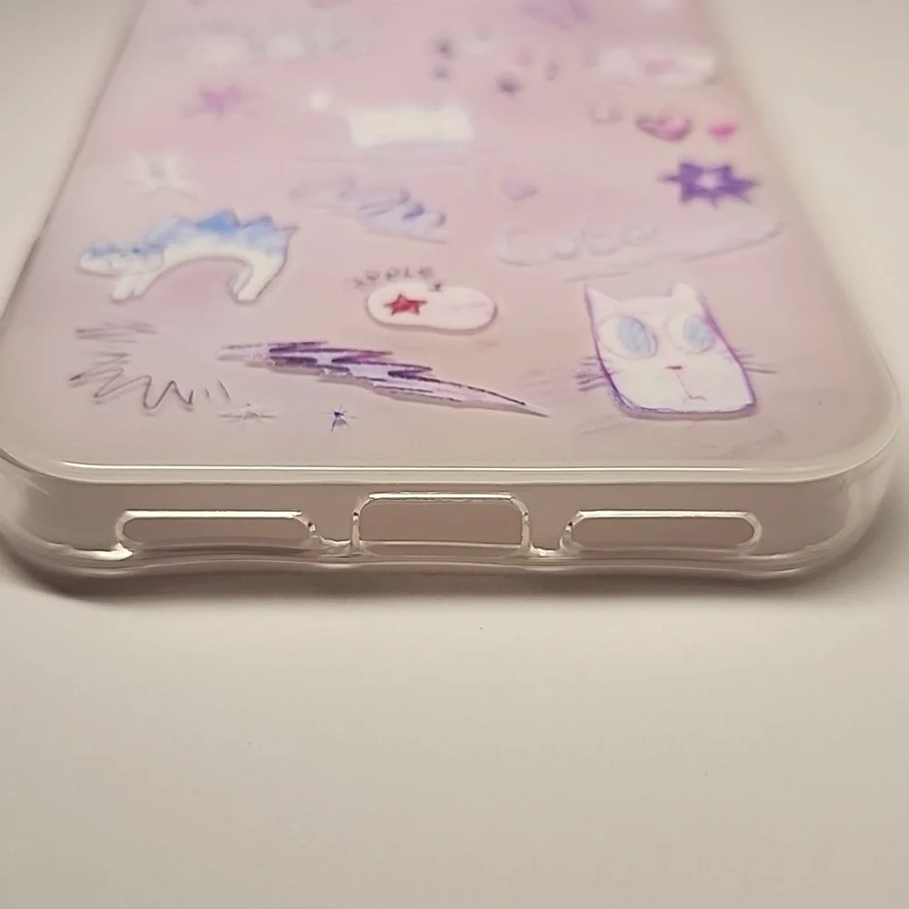Brand new Apple IPhone 17 Pro Max Cute Cat Silicone Phone case